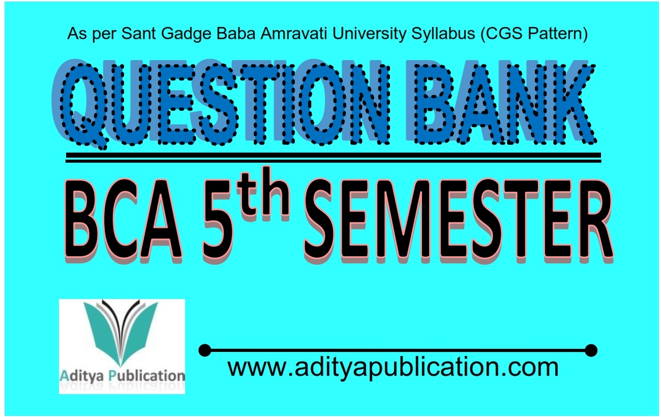 BCA 5th Semester CGS Pattern Question Bank (QB BCA 5th SEM)