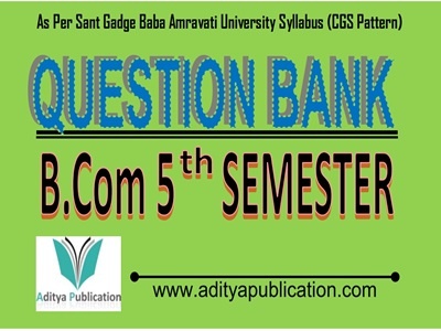 BCom 5th Semester CGS Pattern Question Bank QB BCOM5