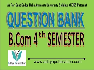 BCom 4th Semester CBCS Pattern Question Bank QB BCOM4