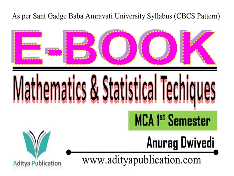 Mathematics & Statistical Techniques (MST) 1st Semester