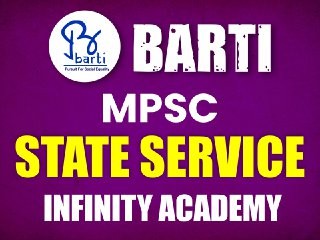 BARTI MPSC STATE SERVICE **