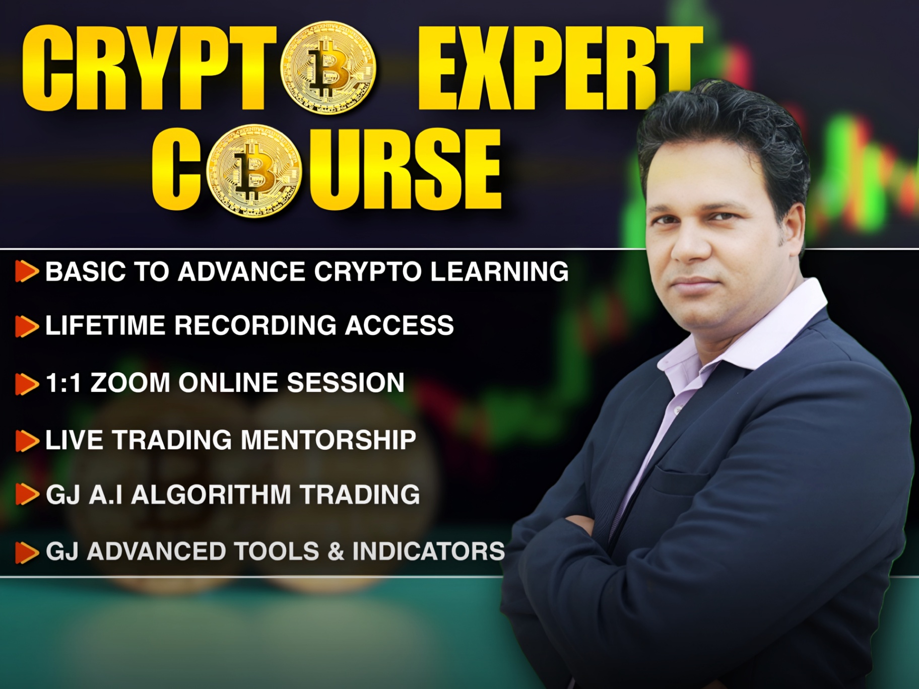 CRYPTO EXPERT COURSE + LIVE MENTORSHIP