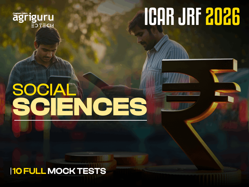 ICAR JRF Mock Test 2026 - Social Science