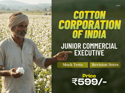 CCI Junior Commercial Executive - Mock Test Batch
