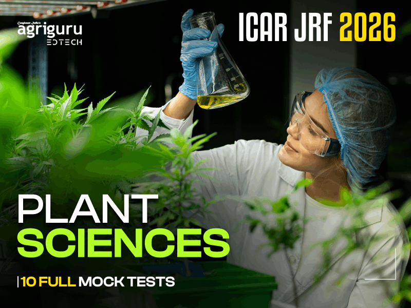 ICAR JRF Mock Test 2026 - Plant Sciences