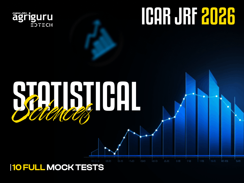 ICAR JRF Mock Test 2026 - Statistics