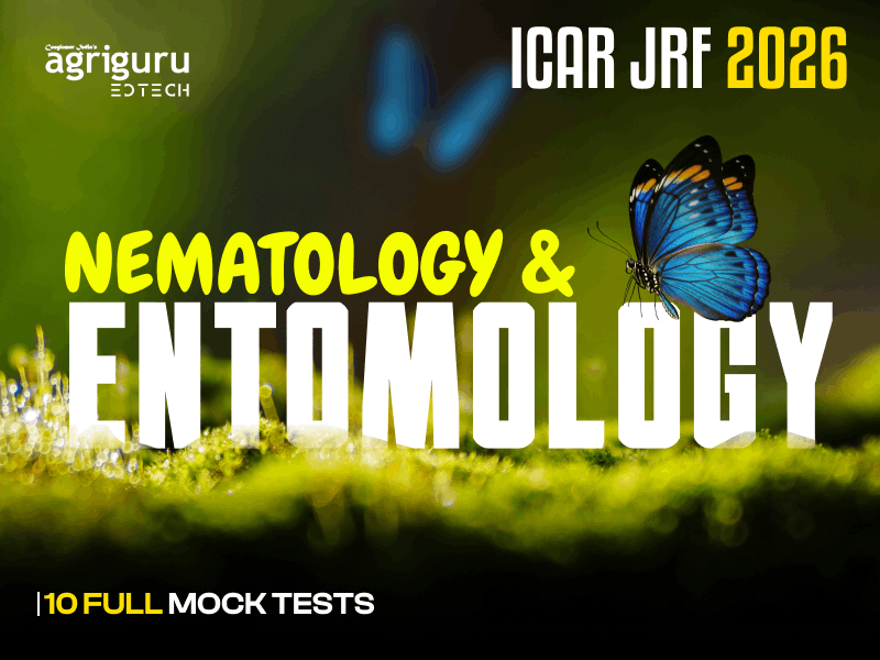 ICAR JRF Mock Test 2026 - Entomology & Nematology