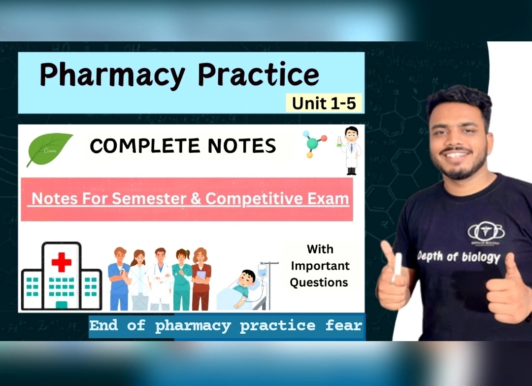 PHARMACY PRACTICE NOTES 7TH SEM