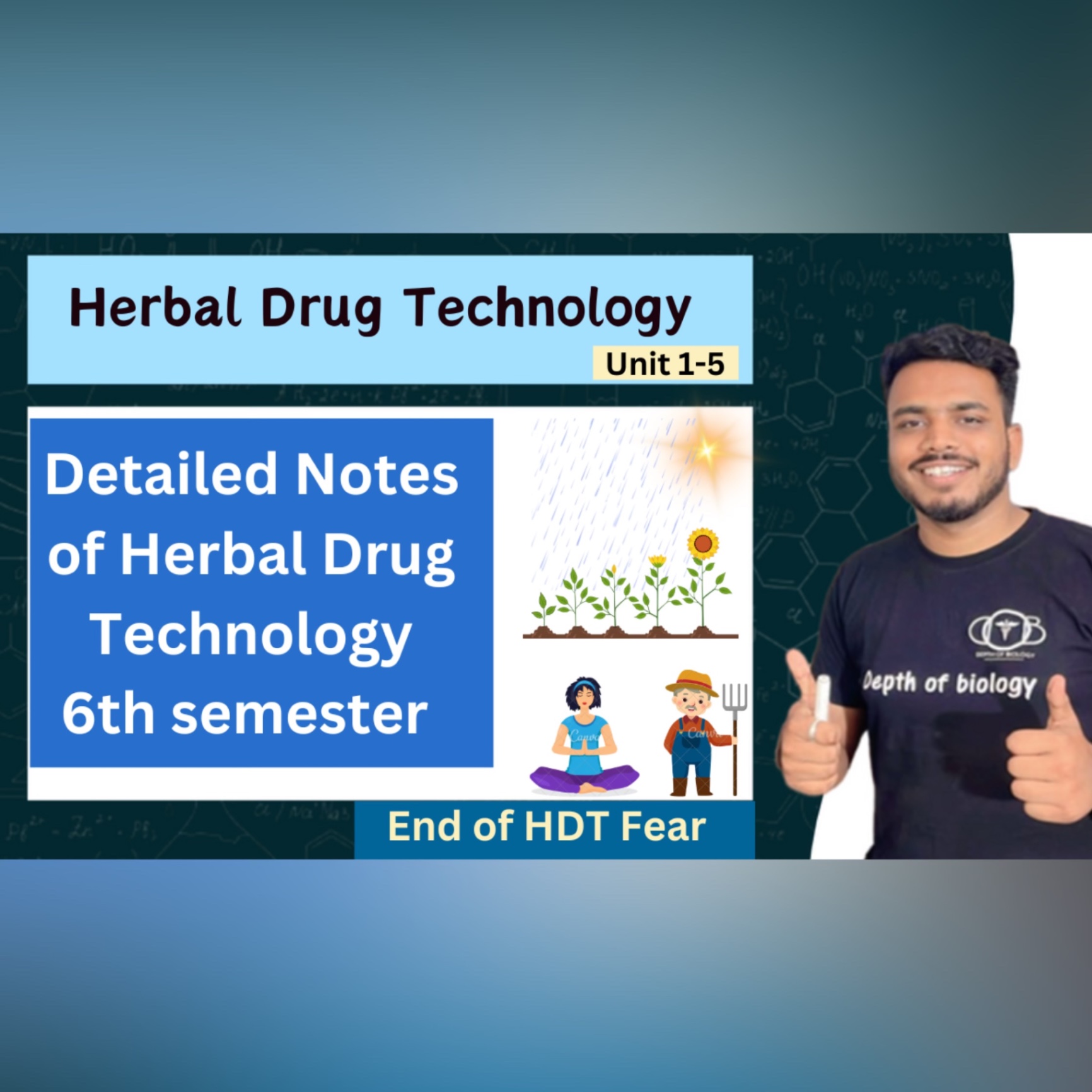 HERBAL DRUG TECHNOLOGY NOTES 6TH SEM