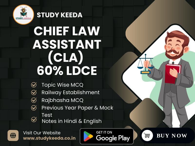 Chief Law Assistant 60 percent promotional quota course poster